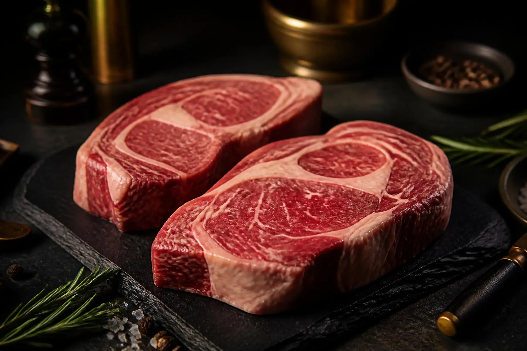 Premium ribeye steak